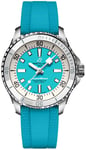 Breitling A17377211C1S1 Superocean Automatic 36 Turkis/Gummi Ø36 mm