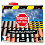 Arcane Industries - Imperméabilisant pour tuiles en béton et ciment hydrofuge incolore toiture poreuse impertuile beton - 2.5 l (jusqu'à 12.5 m²)