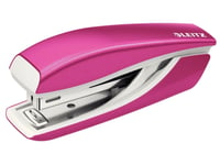 Leitz Wow Nexxt Mini - Häftapparat - 10 Ark / 1 Mm - No.10 - Metall - Rosametallic