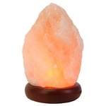 Himalayan Pink Peach 11cm Desktop USB Salt Lamp Teacher Office Mothers Day Gift