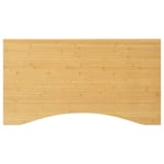 Bordplade til skrivebord 100x60x4 cm bambus