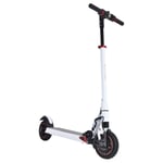 Geekme trottinette electrique blanc, avec poignée et vitesse réglable,  scooter avec néons colorés, connexion bluetooth intelligente et  haut-parleur, cadeau pour enfants 6-12 ans - Conforama