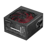 MARSGAMING MPIII550P, Alimentation PC ATX 550W, 5 Ans de Garantie, 85% d'Efficacité, Système Digital APFC, Ventilateur FDB 120mm AI-RPM, Technologies DC-DC et SMD, Câbles Plats Extra-Longs, Noir