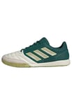 adidas Mixte Top Sala Competition Indoor Boots Football Shoes, Off White/Collegiate Green/Pulse Lime, 39 1/3 EU