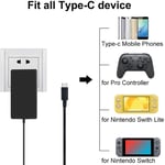 Game Console Charger Power Supply AC Adapter Charger for Nintendo Switch OLED