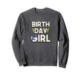 Power Rangers Birthday Girl Electrifying Blue Ranger Sweatshirt