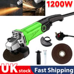 Electric Angle Grinder 11000RPM Sander with 125mm Flat Cutting Discs 1250W