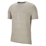 Nike Nk Dry Miler SS Po Gx FF T-Shirt - String/(White), M