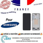 Original Ecran LCD Complet Crème Avec Châssis Pour Galaxy S24 (S921B) Relife