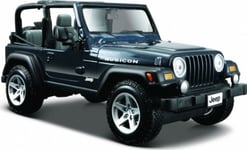 Maisto 31245-56 Jeep Wrangler Rubicon Blå 1:27 P12