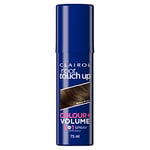 Clairol Root Touch Up Spray, Temporary Grey Coverage & Volume 2-in-1 Spray, Medium Brown, 75ML