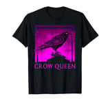 Black Crow Queen Bird Watching Gift Idea Raven Crows T-Shirt