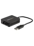 StarTech.com USB 2.0 to Fiber Optic Converter - 100BaseFX SC - netværksadapter