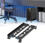 Support Tour PC,Tour D'ordinateur Largeur Réglable Stand avec 4 Roues roulettes,Support de Processeur sous Le Bureau, Support de Tour de PC pour la Plupart des Boîtiers de PC de Jeu