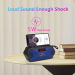 Haut-parleur sans fil portable Bluetooth Compatible Radio FM Haut-parleur de basse extérieur Subwoofer TF Colonne Haut-parleur USB ssound box