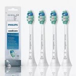 Philips Sonicare C2 Optimal Plaque Defence WHITE Toothbrush Heads 4 Pack NEW UK