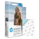 HP Zink Sprocket 2x3 Inch Premium Sticky-Back Photo Paper 100 Sheets