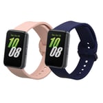 Silicone Watch Strap Set for Samsung Galaxy Fit 3 