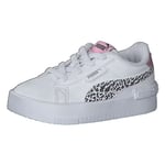 PUMA Bébé Fille Jada Summer Roar AC Inf Basket, White Black-Prism Pink Silver, 20 EU