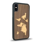 Coque iPhone XS - La Mappemonde - Neuf