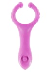 Bague Phallique Vibrante Silicone Avec Stimulateur De Clitoris Longue Érection