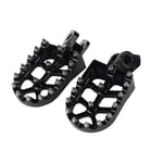 Fotstöd Fotpinne Fotpinnar Stödpedal för Yamaha Tenere Xt 660 Z R 660z 660r Xt660 Xt660z Xt660r Tillbehör (svart)