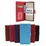 New Standcase Wallet Nokia G42 5G Svart