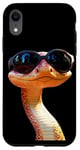 Coque pour iPhone XR Serpent avec Lunettes de Soleil Python Cobra Mamba Serpents