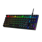 HyperX Alloy Origins Core – RGB Gaming Mechanical Keyboard, Tenkeyless, HyperX Red switches (US layout)