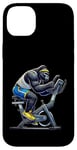 iPhone 14 Plus Gorilla on Exercise Bike Gym Fitness Workout Training Case