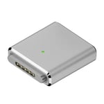 USB-C / Magsafe 3 adapter - PD 100W - Sølv