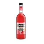 Nix & Kix Natural Raspberry & Rhubarb Sparkling Water, Low Calorie & Vegan Friendly, 750 ml (Pack of 8)