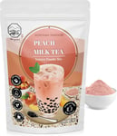 Peach Bubble Milk Tea Instant 3In1 Powder Mix - 1Kg (33 Drinks) | for Boba Tea,