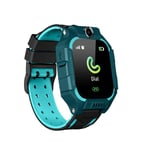 Montre Connectée Q19 Pour Enfants,Réseau 2g,Avec Caméra Sos,Téléphone,Jeu Vocal,Lampe De Poche,Alarme,Horloge,Pour Application Setracker - Type Green Q19