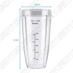 1 x 24oz Mixing Cup Replacement Part For Nutri Ninja 10cm Diameter Cups.