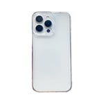 Compatible avec la Coque de l'iPhone 12 Pro, la Coque de téléphone Antichoc Non jaunissante, la Coque de téléphone Rigide à Dos Transparent en TPU pour 6,1 Pouces(Transparent)