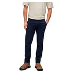 BOSS Men's Schino-Slim Trousers_Flat, Dark Blue, 34 W/36 L