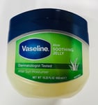 1 X Vaseline ALOE SOOTHING Petroleum Jelly (Dermatologist tested) 450ml each.