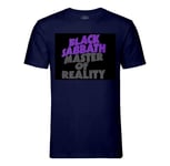 T-Shirt Homme Col Rond Black Sabbath Vintage Album Cover Master Of Reality Rock