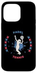 Coque pour iPhone 14 Pro Max Padel Tennis Femme