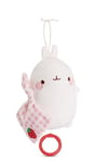 NICI boîte à Musique MOLANG 15 cm Blanc - Peluche pour Les bébés et Les Tout-Petits, pour Toucher, se blottir, Explorer et s'endormir - 49475