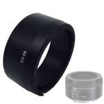 Black Lens Hood for Canon EF 50mm f/1.8 STM Camera Accessories