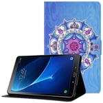 Samsung Tab A 10.1 T580/T585 jännitteellä maalattu tabletti Rose Lion