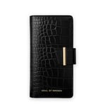 Cora Phone Wallet Galaxy S22 Jet Black Croco