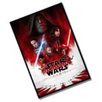 METAL Star Wars The Last Jedi Poster Movie Sign Tin Wall Art Man Cave SMALL D1