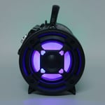 New BT Speakers Graffiti RGB Wireless Speaker With Voice Plug In Subwoofer For H