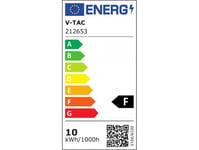 V-Tac Taśma Led V-Tac Cob 280Led 24V 10W/M Vt-2835 4000K 800Lm