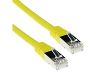 Act Yellow 3 Meter F/Utp Cat5e Patch Cable With Rj45 Connectors. Cat5e F/Utp Lszh Yellow 3.00M (Ib7803)