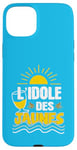 Coque pour iPhone 15 Plus L'idole des Jaunes Humour Fleur d'Anis Apéro Pastaga