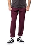 Dickies Men's Original 874 Work Utility Pants, Red (Maroon), 36W / 34L